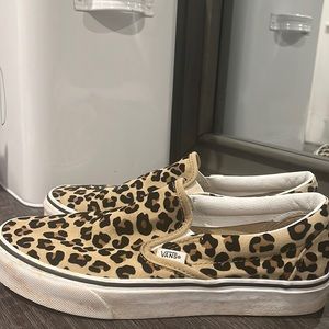 Cheetah print vans